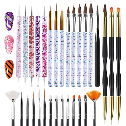 Artdone Nail Art Brushes and Tools Kit